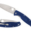 Spyderco Resilience C142PBL Liner Lock, clip 4 posizioni ambidestra, Made in USA