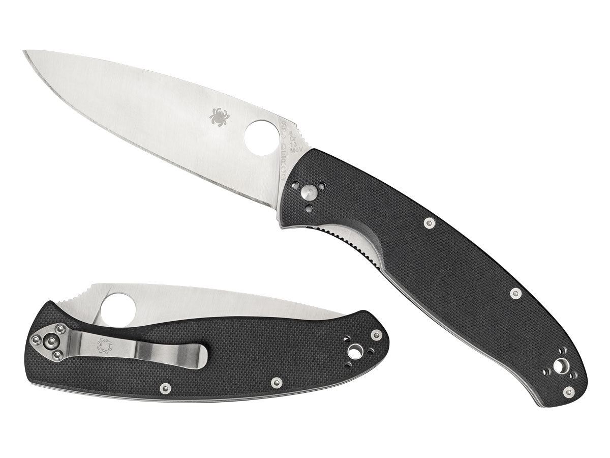Spyderco Resilience C142GP Liner Lock, clip 4 posizioni ambidestra, Made in China