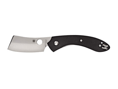 Spyderco Roc C177GP lama VG-10 stile mannaia punta smussata, finitura grigio opaco
