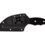 Spyderco Ronin 2 FB09GP2 dettaglio lama Wharncliffe CTS BD1 hollow grind e G-10 nero