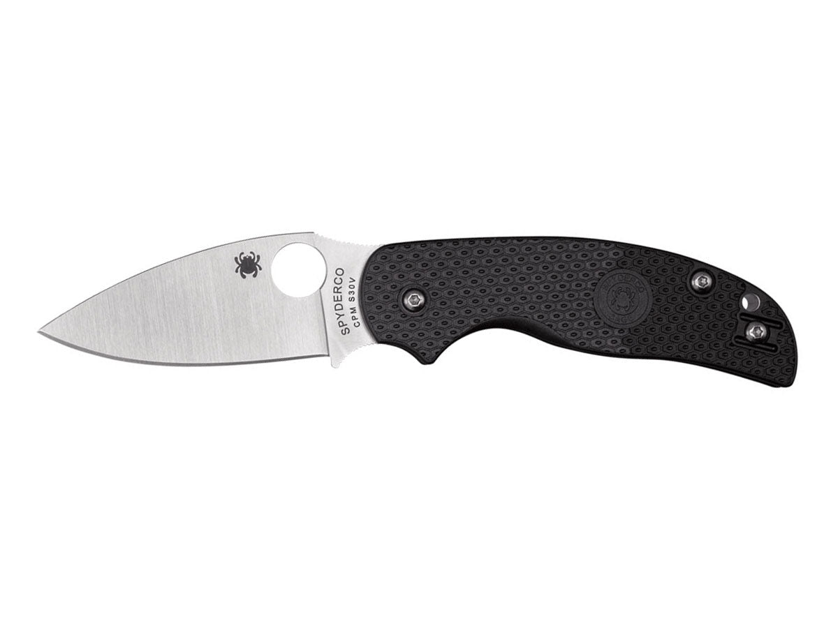 Spyderco Sage 5 Lightweight C123PBK lama CPM-S30V 7,6 cm, manico FRN nero