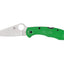 Spyderco Salt 2 C88FPGR2 lama LC200N martensitico piatta basso attrito, manico FRN verde