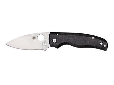 Spyderco Shaman C229GP lama CPM S30V flat grind, manico G-10 sagomato opaco, lamine acciaio scheletrato