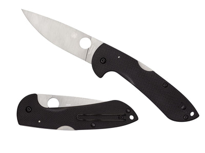 Spyderco Siren C247GP lama LC200N flat grind G-10 Back Lock sport acquatici - dettaglio lama