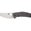 Spyderco SpydieCHEF C211TIP lama curva LC200N anticorrosione, manico titanio