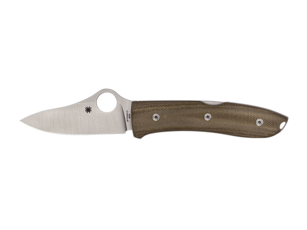 Spyderco SpyOpera C255CMP lama M390 completamente piatta, back lock robusto