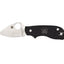 Spyderco Squeak C154PBK lama N690Co 5,1 cm, manico FRN nero, totale 12,8 cm