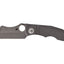 Spyderco Stovepipe C260TIP lama mannaia CPM 20CV 4 mm hollow grind, manico titanio massiccio