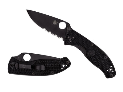 Spyderco Tenacious C122PSBBK Liner Lock, clip 4 posizioni, Made in China