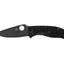 Spyderco Tenacious C122PBBK manico FRN nero Bi-Directional Texture, lama 8Cr13MoV ossido nero