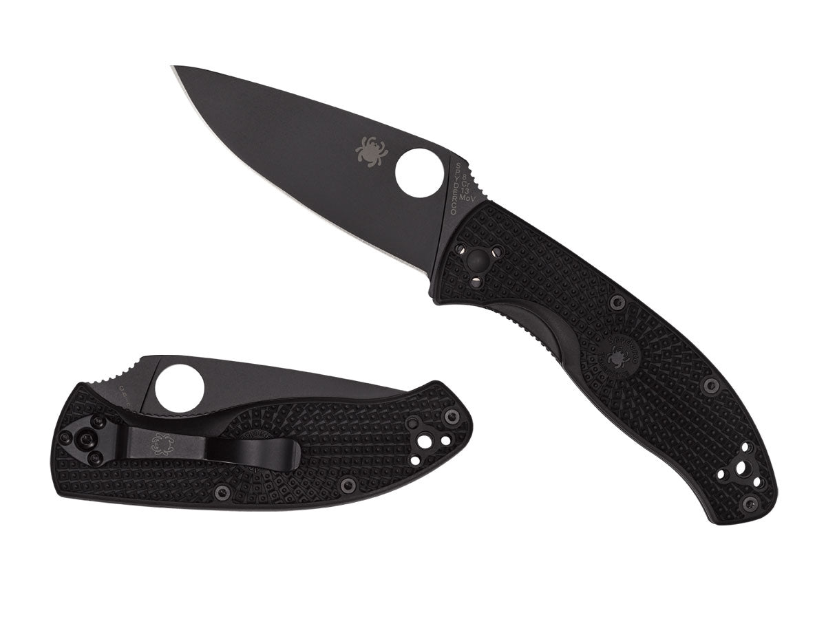 Spyderco Tenacious C122PBBK Liner Lock, clip 4 posizioni, Made in China