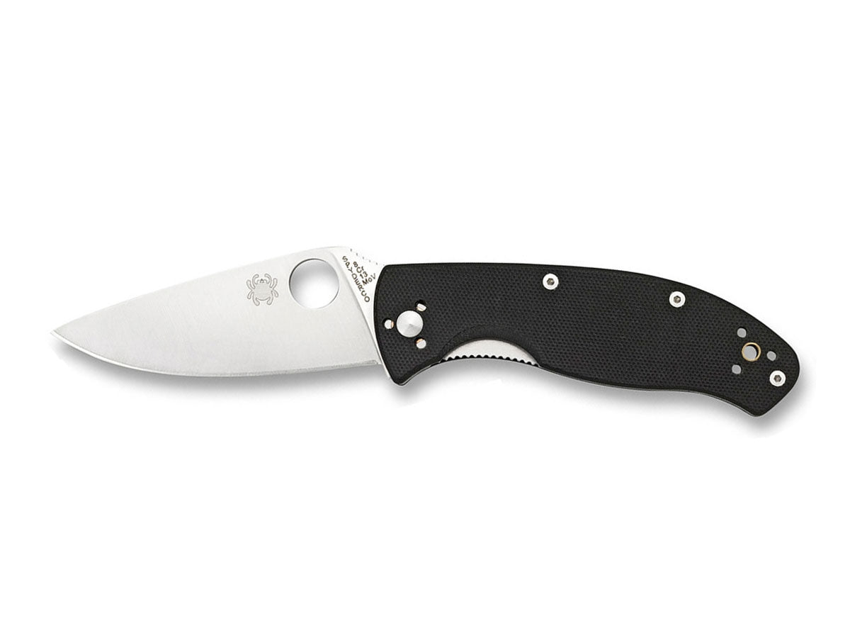Spyderco Tenacious C122GP lama 8Cr13MoV 8,6 cm, manico G-10 nero, totale 19,7 cm
