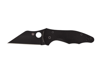 Spyderco Yojimbo 2 C85GPBBK2 lama Wharncliffe CPM S30V con DLC, manico G-10 nero