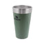 Stanley Adventure Beer Pint 470ml impilabile, freddo 4 ore, Hammertone Green