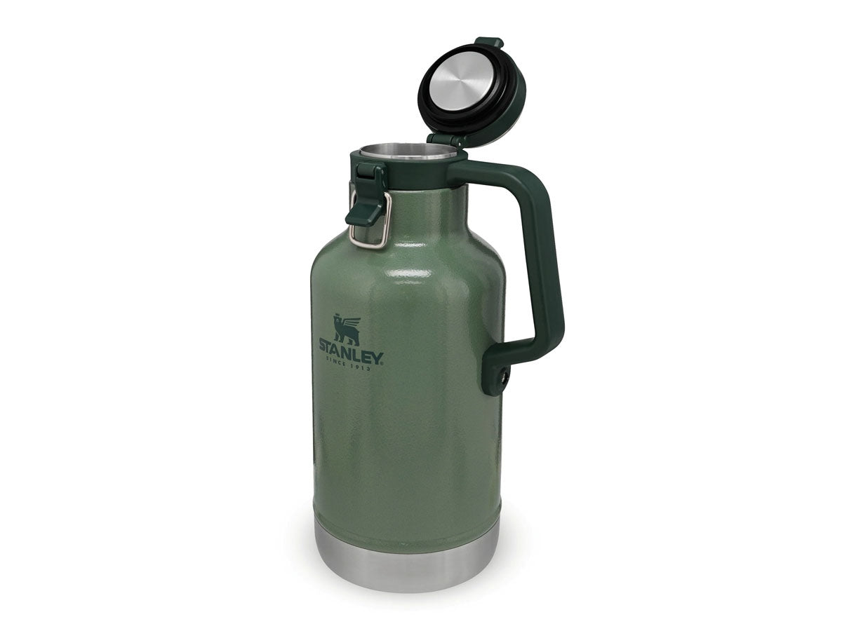 Stanley Classic Growler - dettaglio tappo e coperchio in acciaio