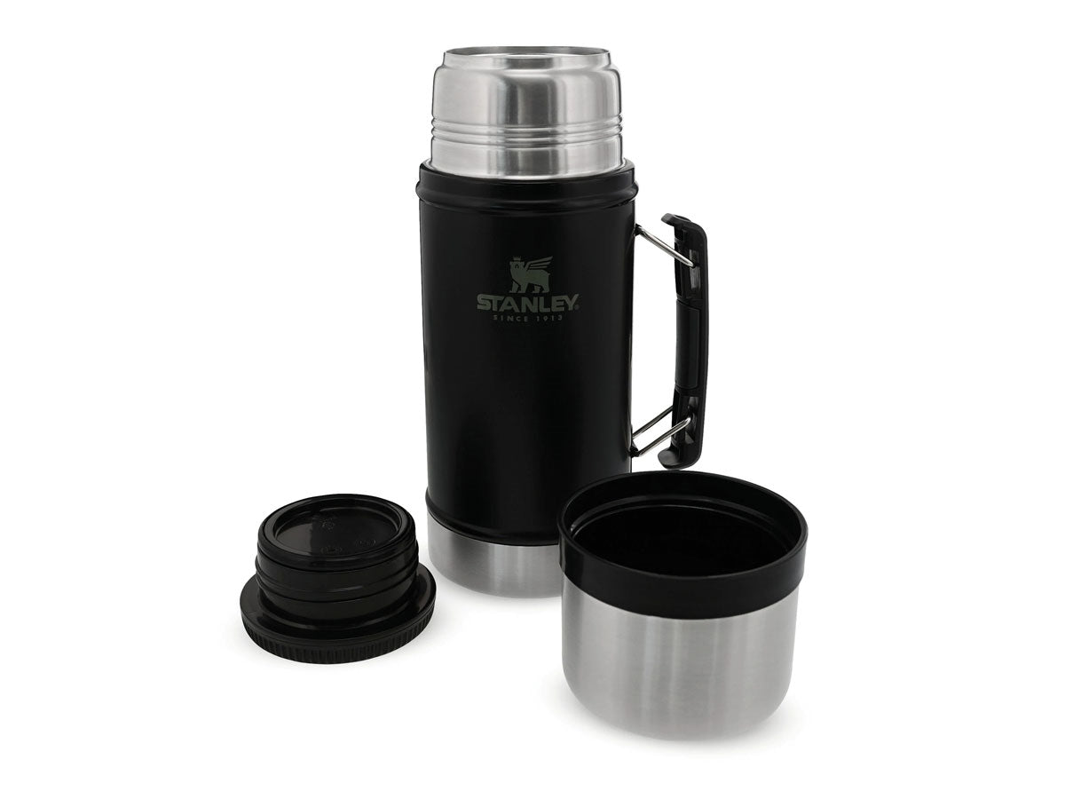 Stanley Classic Legendary Food Jar 1.0qt /940ml Matte Black Pebble - foto 4