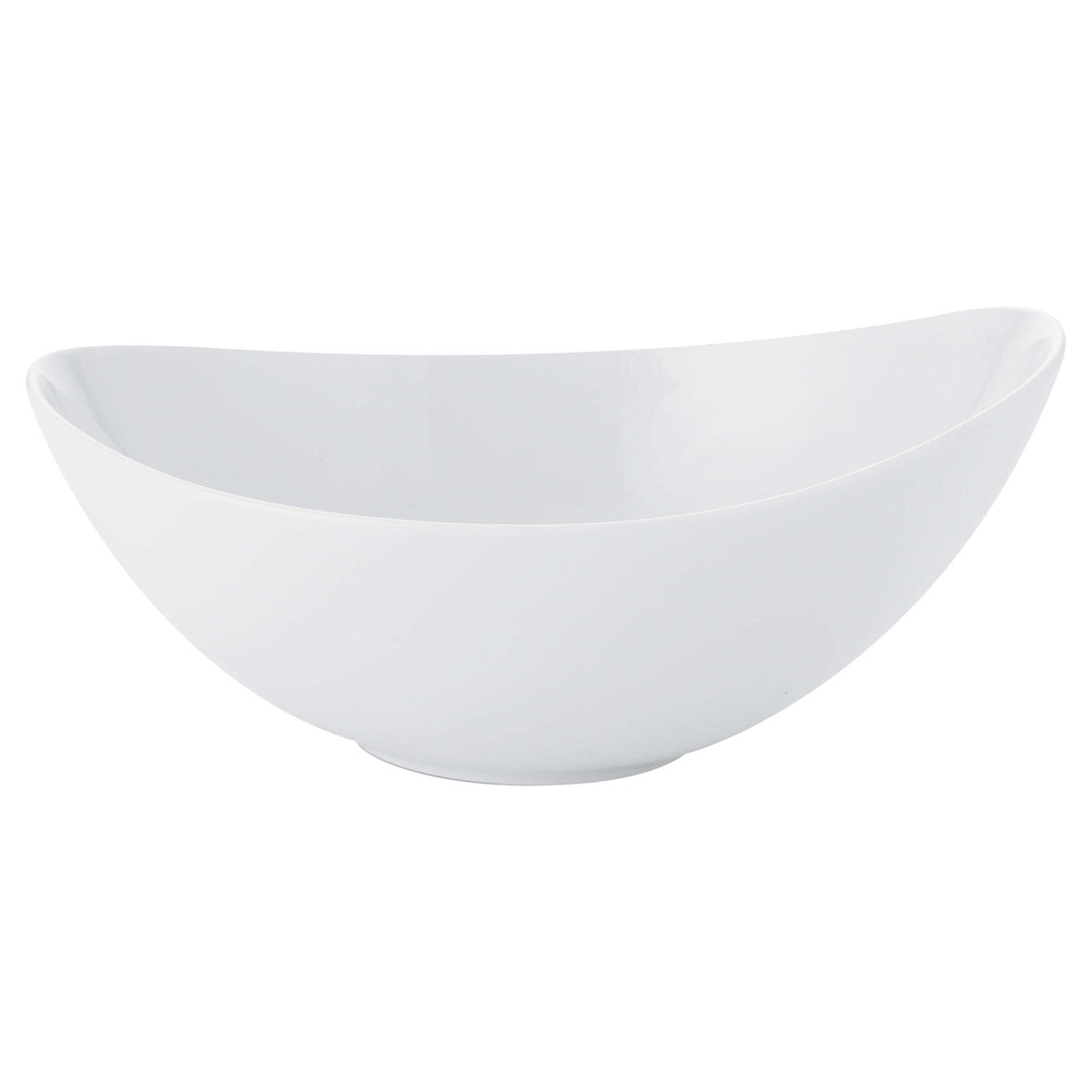 Churchill Moonstone Insalatiera Ovale in Porcellana 24,5x18 cm 6 Pezzi