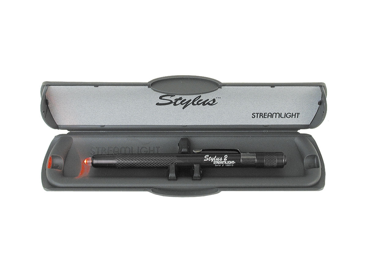 Streamlight Stylus 2 Black Red Light
