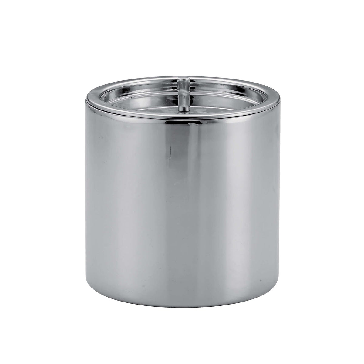 Secchiello Portaghiaccio in Acciaio Inox con Coperchio 15 cm
