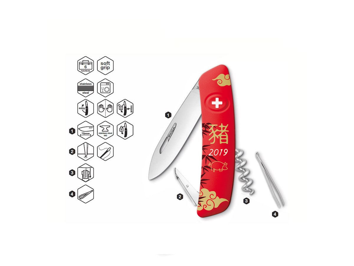 Swiza D01 Chinese New Year 2019 Red - foto 2