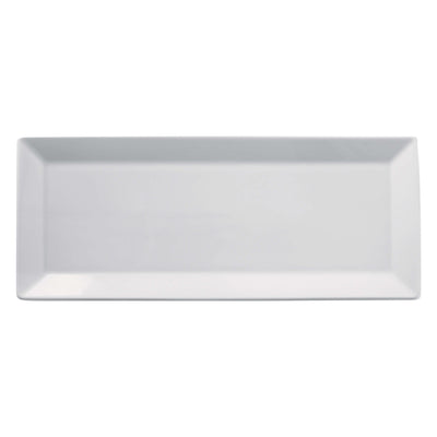Gural Merid Vassoio Rettangolare Porcellana Bianca 34x14 cm
