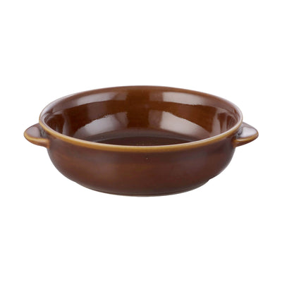 Tegamino con Manici Marrone 17 cm H 5 6 Pezzi