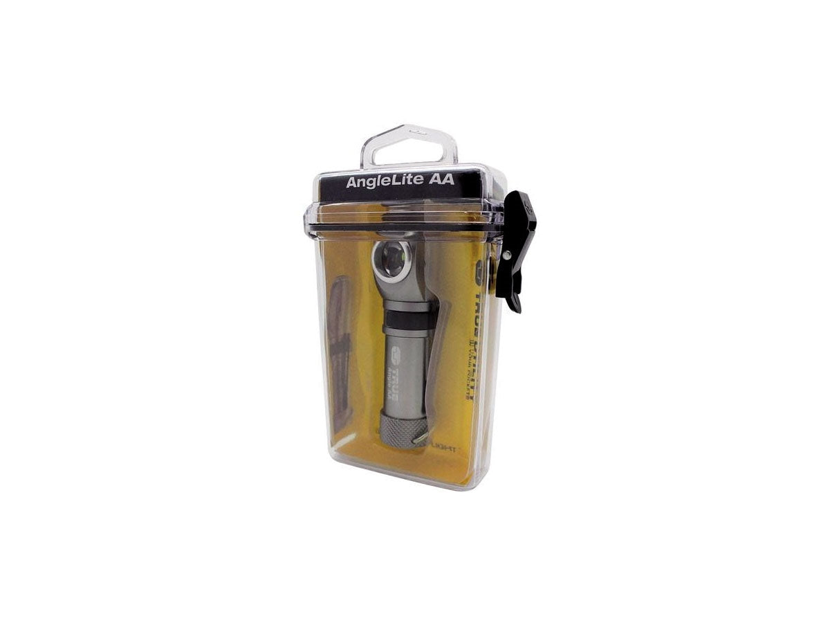True Utility ANGLELITE AA - dettaglio 93x22 mm con clip e anello portachiavi