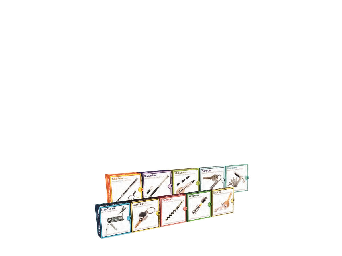 True Utility ANGLELITE MICRO Gift Pack - confezione 6 pz con 3 batterie AG13