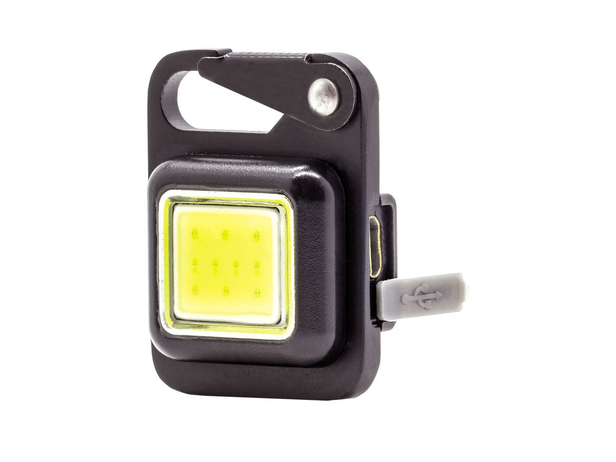 True Utility BUTTONLITE - 47 lumen alto, 16 lumen basso, luce rossa emergenza