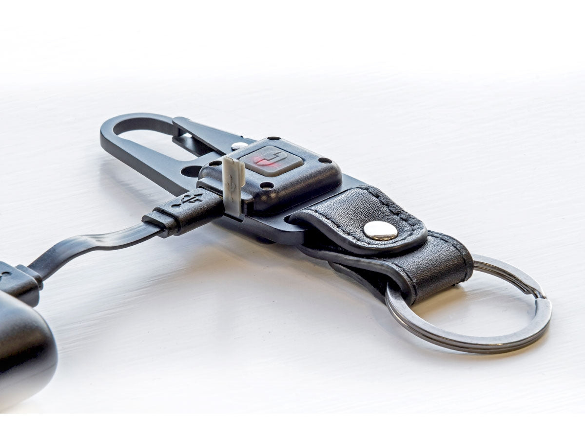 True Utility CLIPLITE - 47 lumen alto, 16 lumen basso, luce rossa emergenza