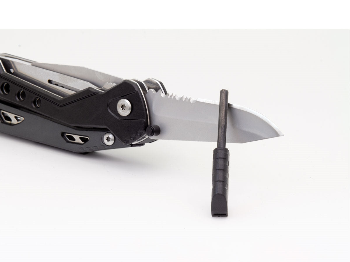 True Utility FIREANGER TU182 - dettaglio coltello 7cm e pinza