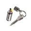 True Utility FIRESTASH mini accendino portachiavi in lega di zinco 45x15x15 mm