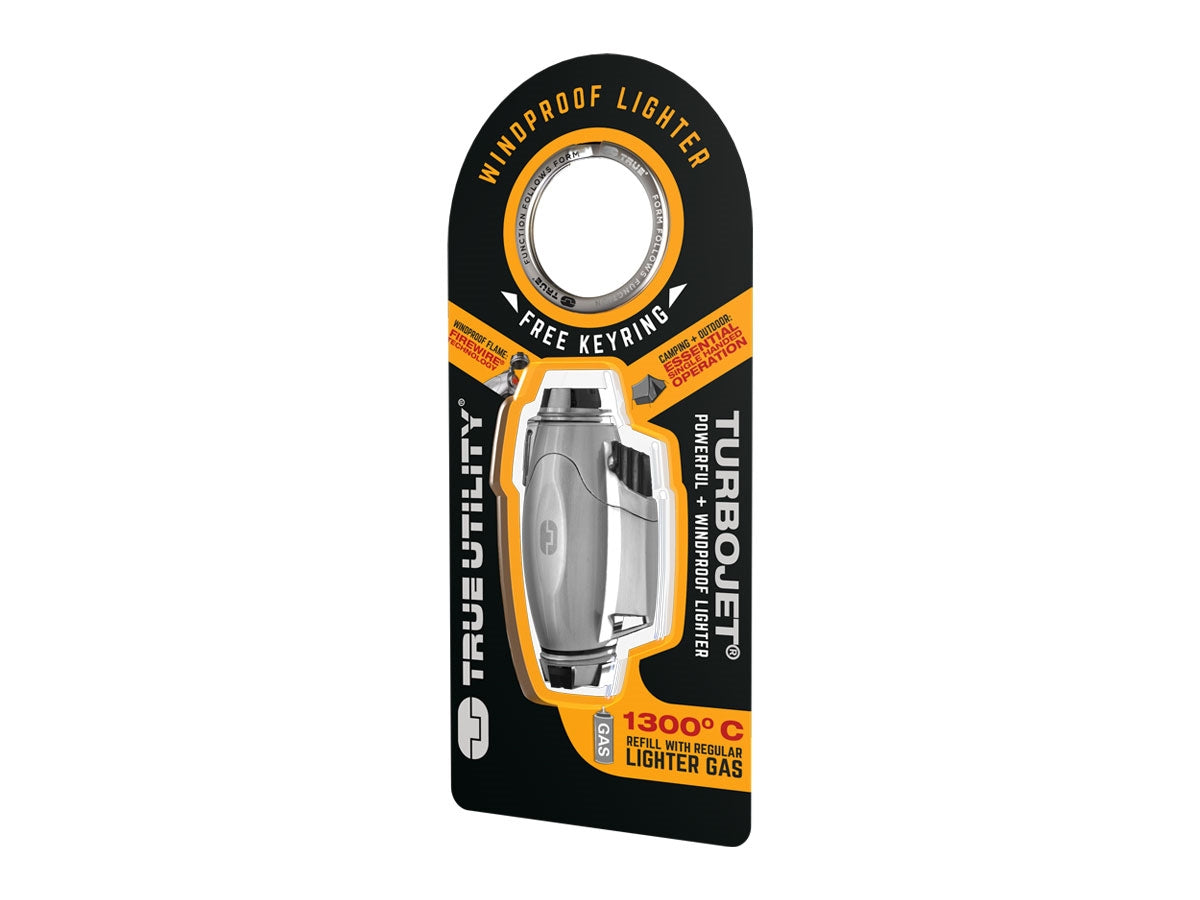 True Utility FIREWIRE TurboJet - dimensioni 70x35x25 mm con portachiavi