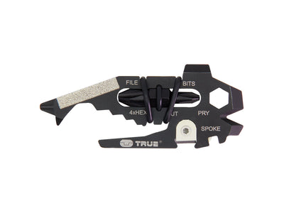 True Utility FISHFACE multi-tool 18 funzioni portachiavi 70x29x9,5 mm