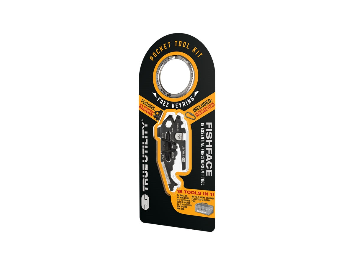 True Utility FISHFACE - vista completa 18 funzioni