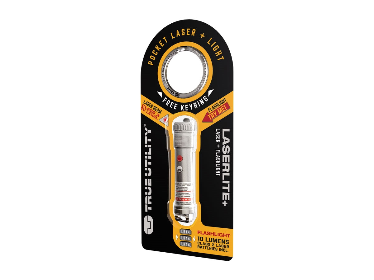 True Utility LASERLITE+ TU289K - batterie 3x LR41 incluse