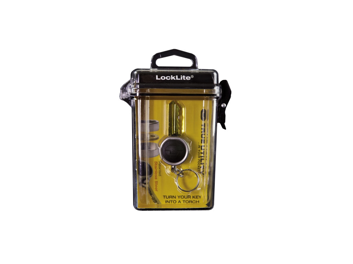True Utility LOCKLITE - confezione Hardcase con 2 batterie CR1616