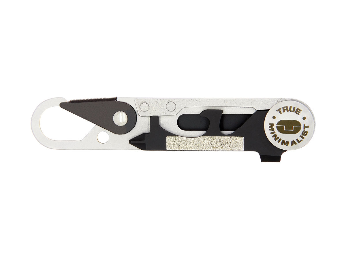 True Utility MINIMALIST multi-tool 8 funzioni tascabile stainless steel