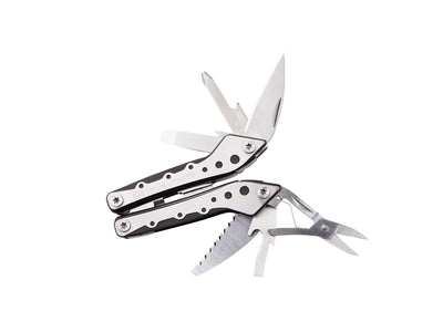 True Utility MINIMULTI TU195K multi-tool 10 funzioni tascabile stainless steel