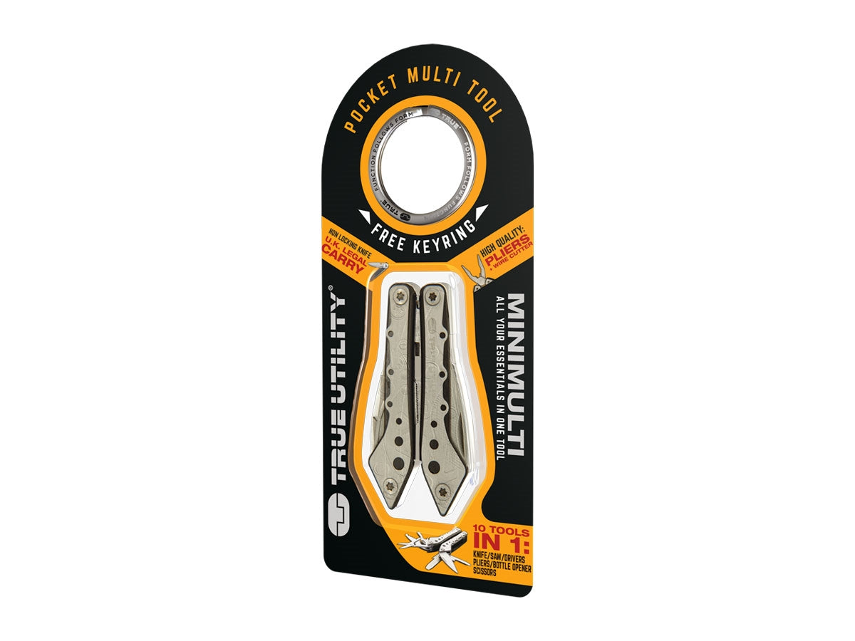 True Utility MINIMULTI TU195K - vista completa 76x38x16 mm