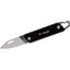 True Utility MODERN KEYCHAIN KNIFE nera TU7059 coltello Slipjoint 8Cr13MoV alluminio nero
