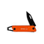 True Utility MODERN KEYCHAIN KNIFE arancio TU7061 - lama cm 3,8 totale cm 11,4