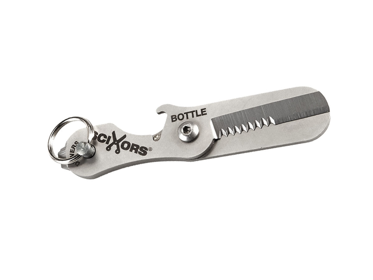 True Utility SCIXORS PLUS multi-tool 5 funzioni 422 stainless steel 76x18x11 mm