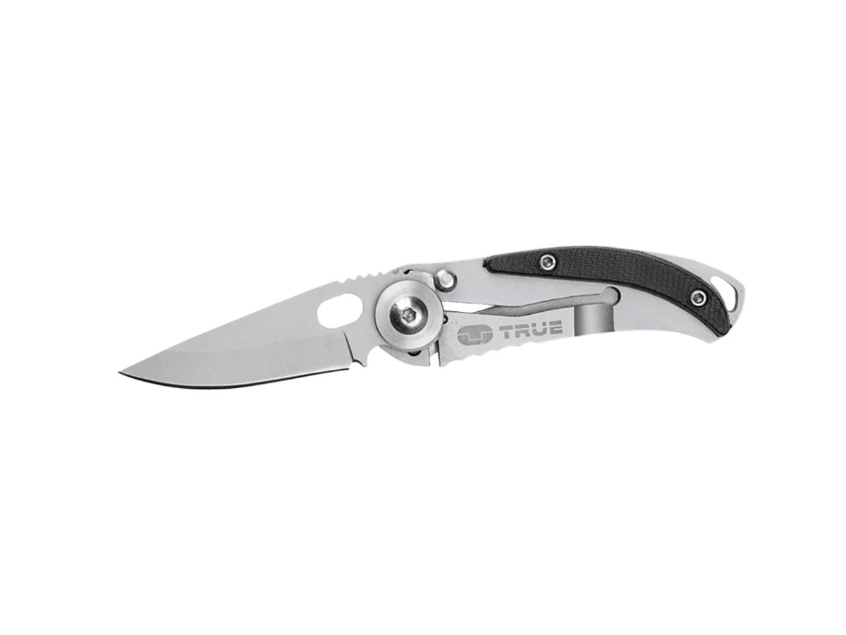 True Utility SKELETONKNIFE coltello portachiavi 420 stainless satinato lama cm 4