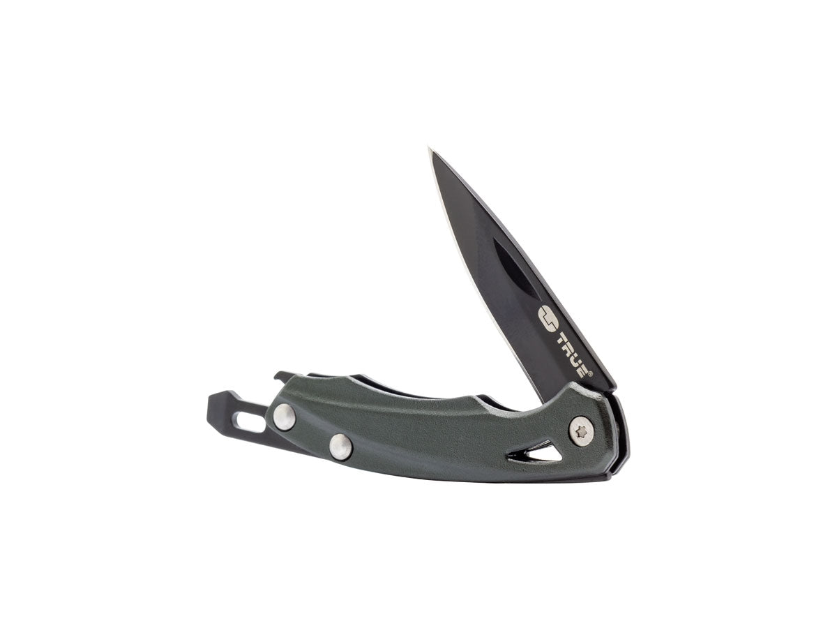 True Utility SLIP KNIFE TU582K - dettaglio cacciavite e apribottiglie
