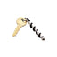 True Utility TWISTICK cavatappi portachiavi 422 stainless steel 66x9 mm