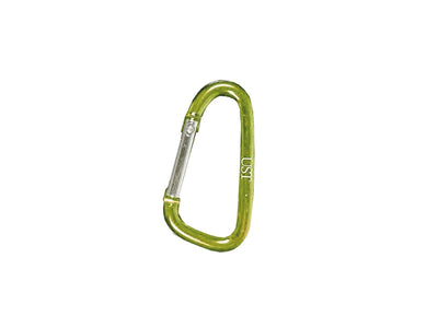 Ust CARABINER moschettone alluminio 6 cm per zaino non adatto arrampicata