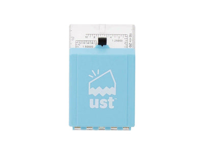 Ust FOLDING MAP COMPASS - chiusa 10,2x6,4x1,9 cm, declinazione regolabile, base trasparente