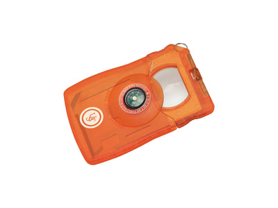 Ust SURVIVAL CARD TOOL ORANGE stainless steel/plastica 8,4x5,5x1 cm 44 gr 13 funzioni