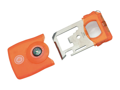 Ust SURVIVAL CARD TOOL - lama, cacciaviti, bussola, lente, apribottiglia, righello